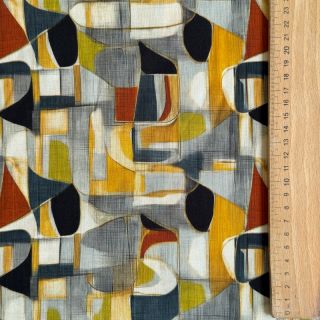 Viscose RAYON POPLIN Leona design D