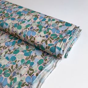 Viscose RAYON POPLIN Simplistic flowers design C