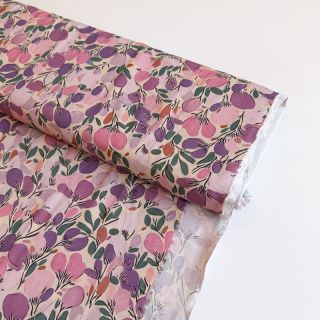 Viscose RAYON POPLIN Simplistic flowers design B