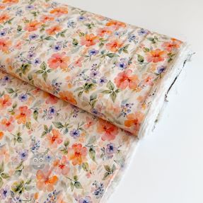 Viscose RAYON POPLIN Love design D