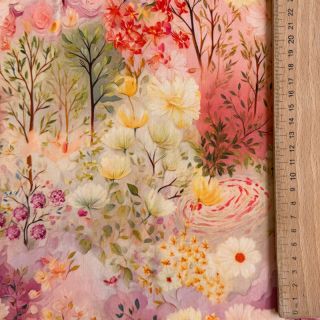 Viscose RAYON POPLIN Love design B