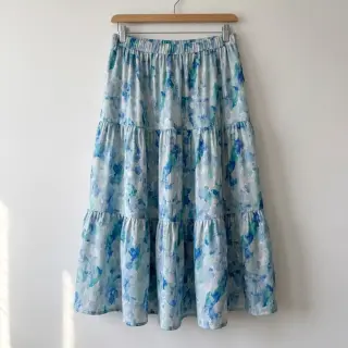 Viscose RAYON POPLIN Faded spots design C
