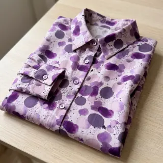 Viscose RAYON POPLIN Bouncy design A
