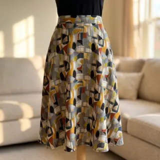 Viscose RAYON POPLIN Leona design D