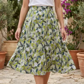 Viscose RAYON POPLIN Floral design D
