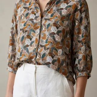 Viscose RAYON POPLIN Floral design E