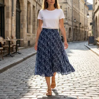 Viscose RAYON POPLIN Eve design E