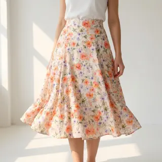 Viscose RAYON POPLIN Love design D