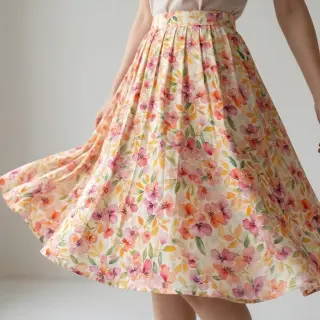 Viscose RAYON POPLIN Love design E