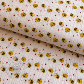 Double gauze/muslin Bee mine design A