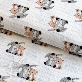 Double gauze/muslin Sweeties design B