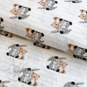 Double gauze/muslin Sweeties design B