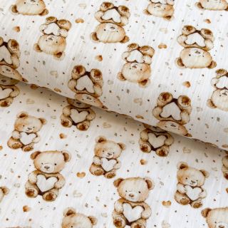 Double gauze/muslin Little things design B