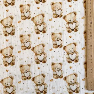 Double gauze/muslin Little things design B