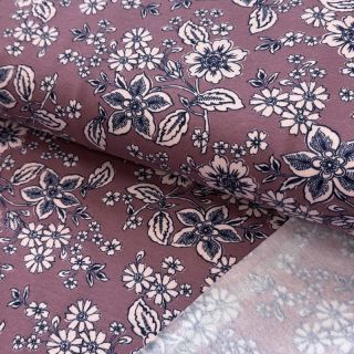 Jogging sweat SOFT Flowers old blush