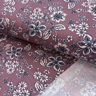 Jogging sweat SOFT Flowers old blush