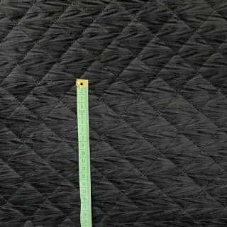 Stepped fabric VELVET STEPPED black