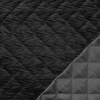 Stepped fabric VELVET STEPPED black
