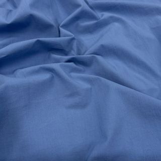 Cotton fabric WASHED royal blue