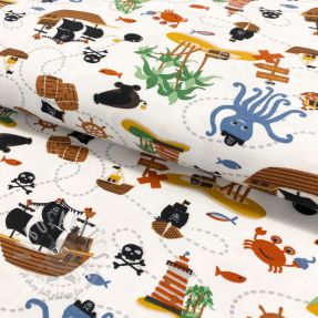 Jersey Pirates island white ORGANIC