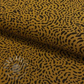 Jersey Dots and shapes olive