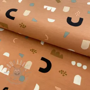 Jersey Safari objects dark apricot
