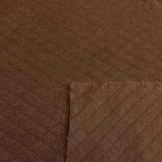 Stepped sweat fabric brown