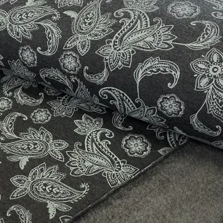Jogging sweat Paisley anthracite melange