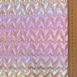 Stepped fabric Fancy hearts pink