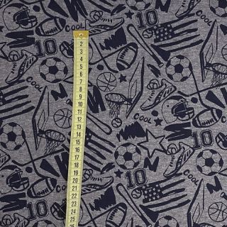 Jogging sweat Sports grey melange