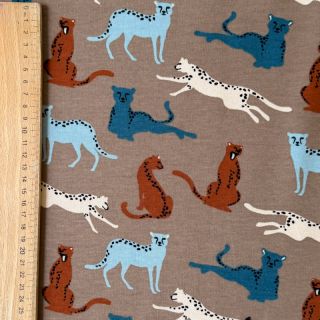 Sweat SOFT Leopard taupe ORGANIC