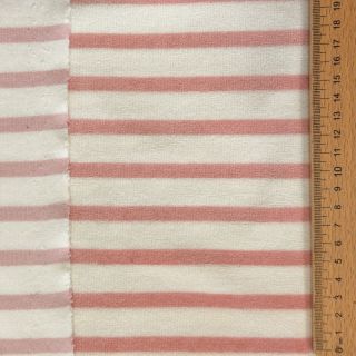 Nicky YARN DYED Stripe rose