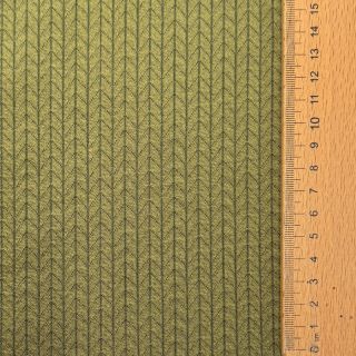 Knitted RECYCLED Cable khaki
