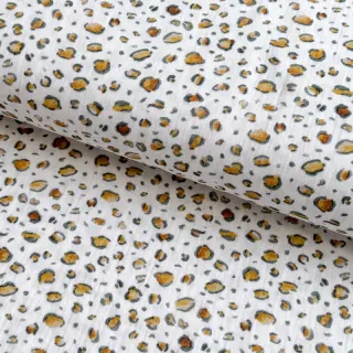 Double gauze/muslin Skin white digital print