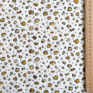 Double gauze/muslin Skin white digital print