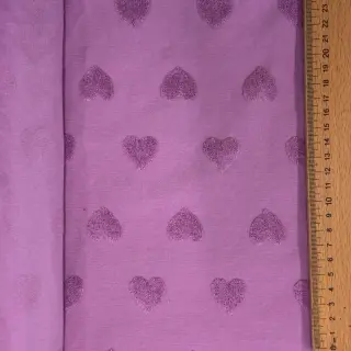 Terry Hearts lilac