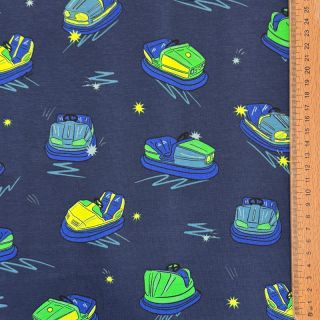 Jersey NEON Bumper cars midnight blue