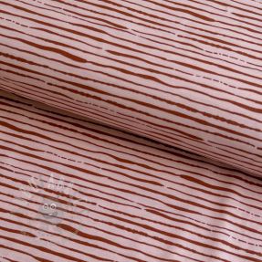 JJersey Stripes light salmon ORGANIC