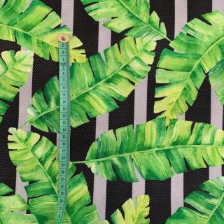 Outdoor decoration fabric teflon TROPICAL LEAF GARDEN
