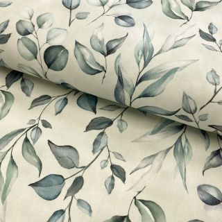 Outdoor decoration fabric teflon HANDPAINT PLANT LOVER