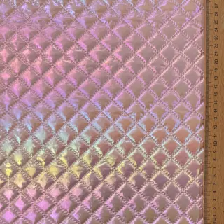 Stepped fabric Fancy diamonds light pink