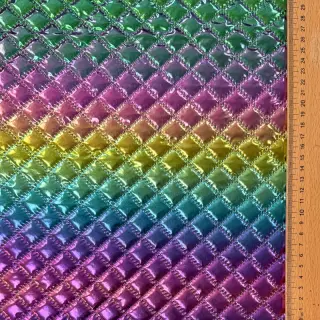 Stepped fabric Fancy diamonds multi