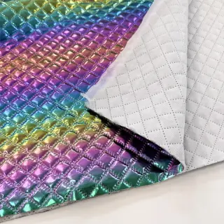 Stepped fabric Fancy diamonds multi