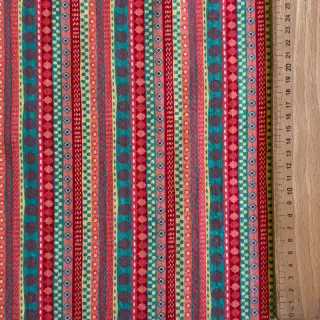 Cotton fabric Bubble Stripe design A digital print