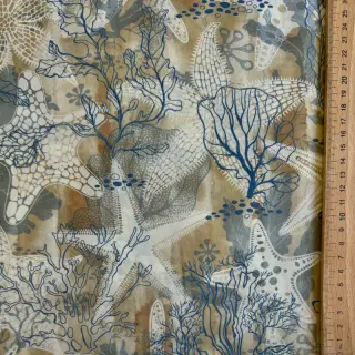 Cotton fabric VOILE Maritime digital print