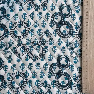 Cotton fabric QUILT DOUBLE SIDED Square design C
