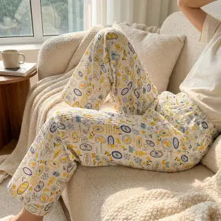 Cotton fabric Bubble Stripe design C digital print