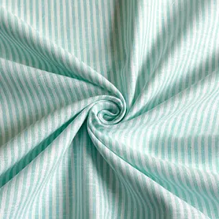 Linen cotton Stripe mint