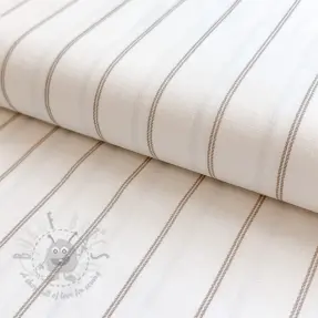 Linen viscose Pin naturals