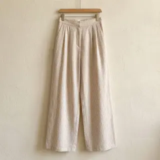 Linen cotton Stripe naturals